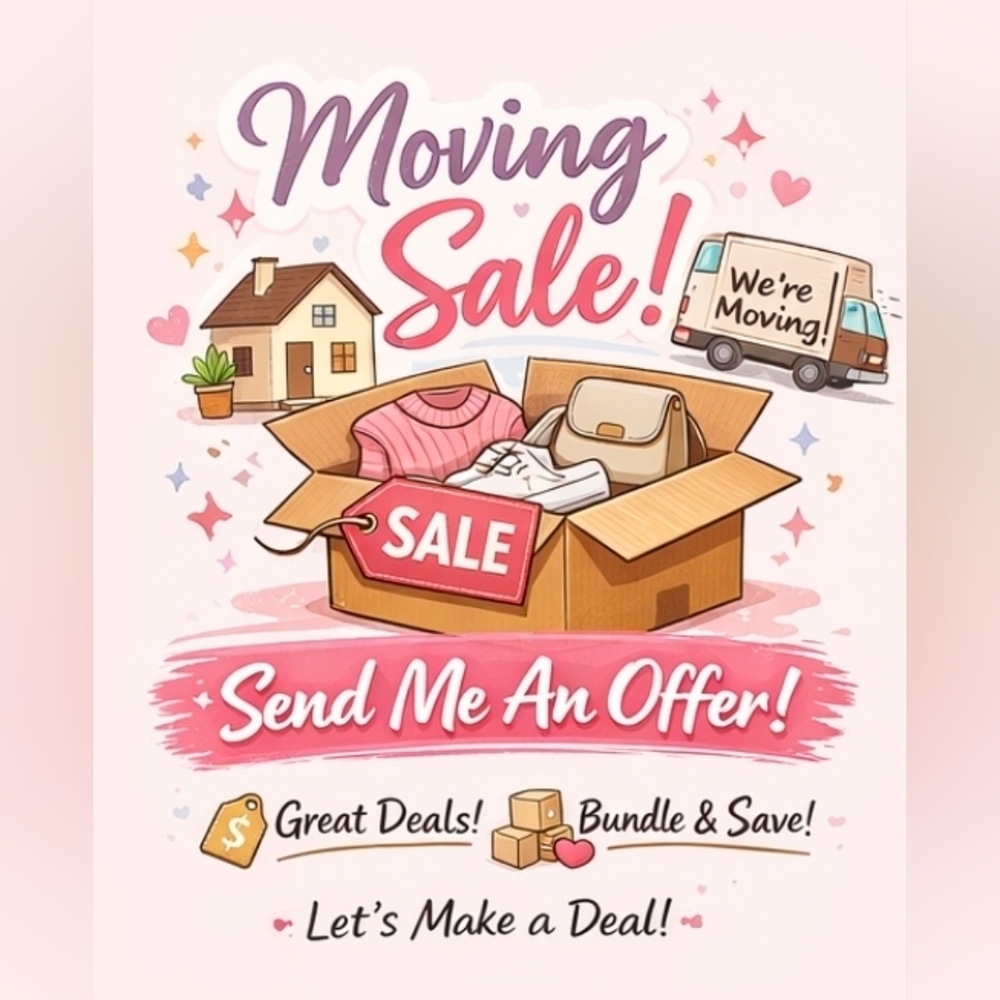‼️‼️ MOVING SALE ‼️‼️ Send Me an Offer